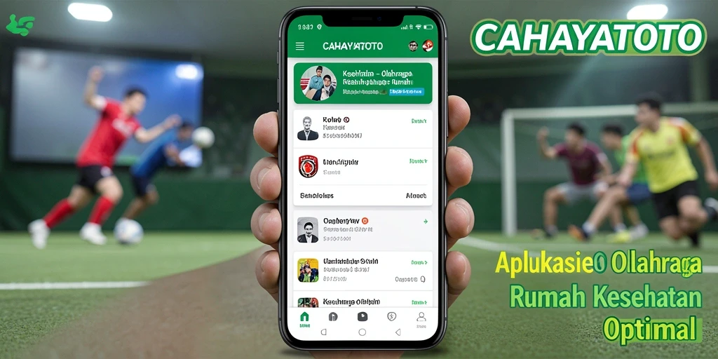 Antarmuka CAHAYATOTO yang intuitif dan mudah digunakan.