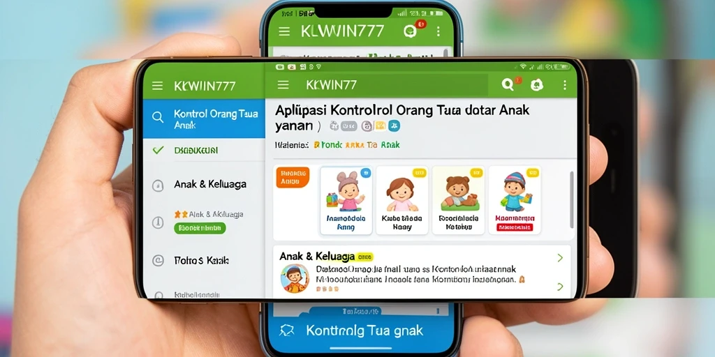 Antarmuka intuitif dan fitur kontrol orang tua yang lengkap.