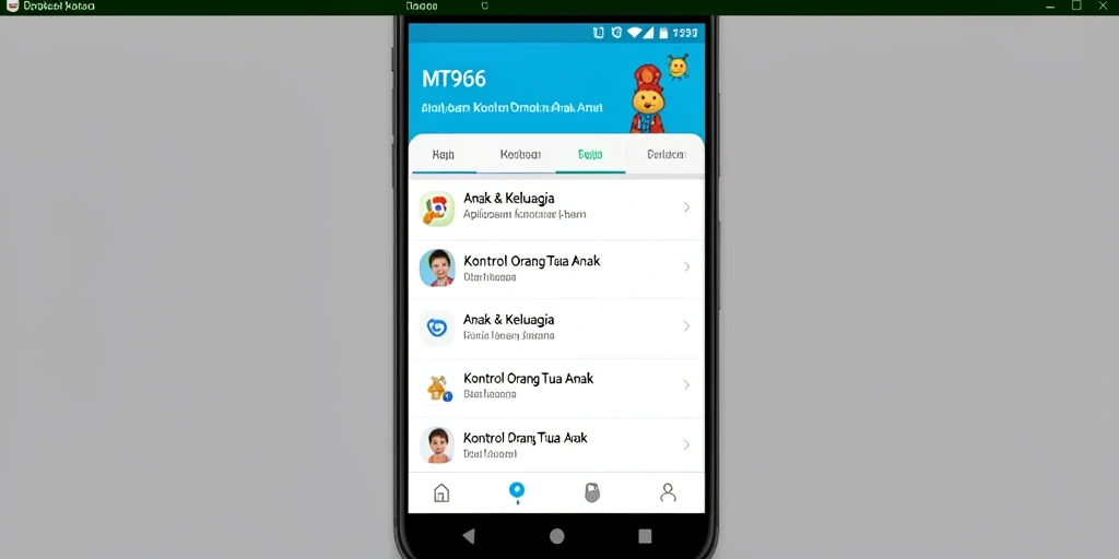 Antarmuka MT966 yang user-friendly dan fungsional.