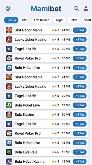 Akses Cerdas ke Aplikasi Populer | Katalog Mamibet